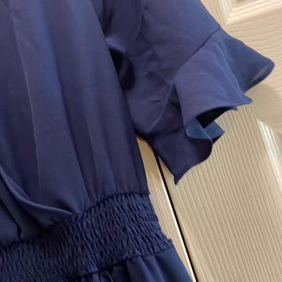 Ladies Ruffle Hi-Low Maxi Dress. SZ L - Picture 9 of 11